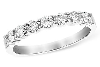 A147-51272: LDS DIA WED RG .50 TW (7 STONES)