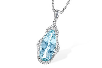 C244-78490: NECK 3.97 AQUAMARINE 4.20 TGW