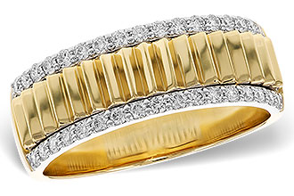 C329-33927: LDS DIA WED RG .33 TW