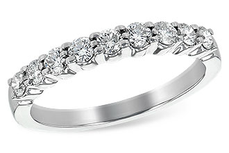 D243-86690: LDS WED RG .50 TW (9 STONES)