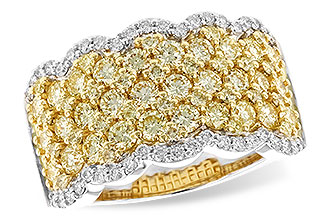 E328-38472: LDS DIA WED RG 1.90 YELLOW DIAS 2.20 TW