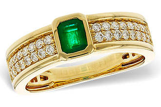 E329-33990: LDS RG .42 EMERALD .75 TGW (5x4MM EM)