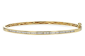 G243-86681: BANGLE BRACELET .50 TW