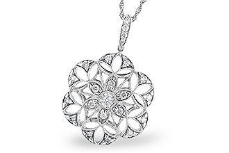 G327-51226: NECKLACE .25 TW