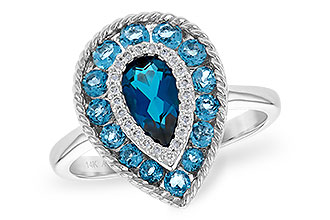 K244-76717: LDS RG 1.52 TW BLUE TOPAZ 1.60 TGW