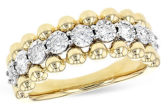 K327-46708: LDS DIA WED RG .40 TW