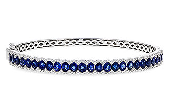 K329-34835: BANGLE 5.09 TW SAPPHIRE 5.65 TGW