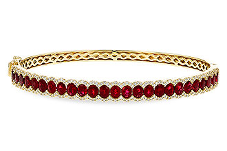 M329-34826: BANGLE 5.04 TW RUBY 5.60 TGW